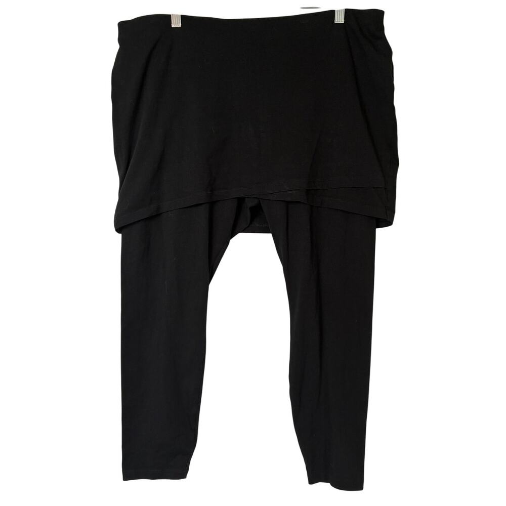 Cabi Skirted M'Leggings Womens XXL Black Workout Casual Athleisure Lounge